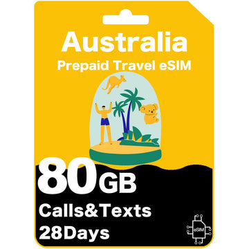 Australia Travel eSIM card -  Vodafone