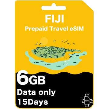Fiji travel eSIM card