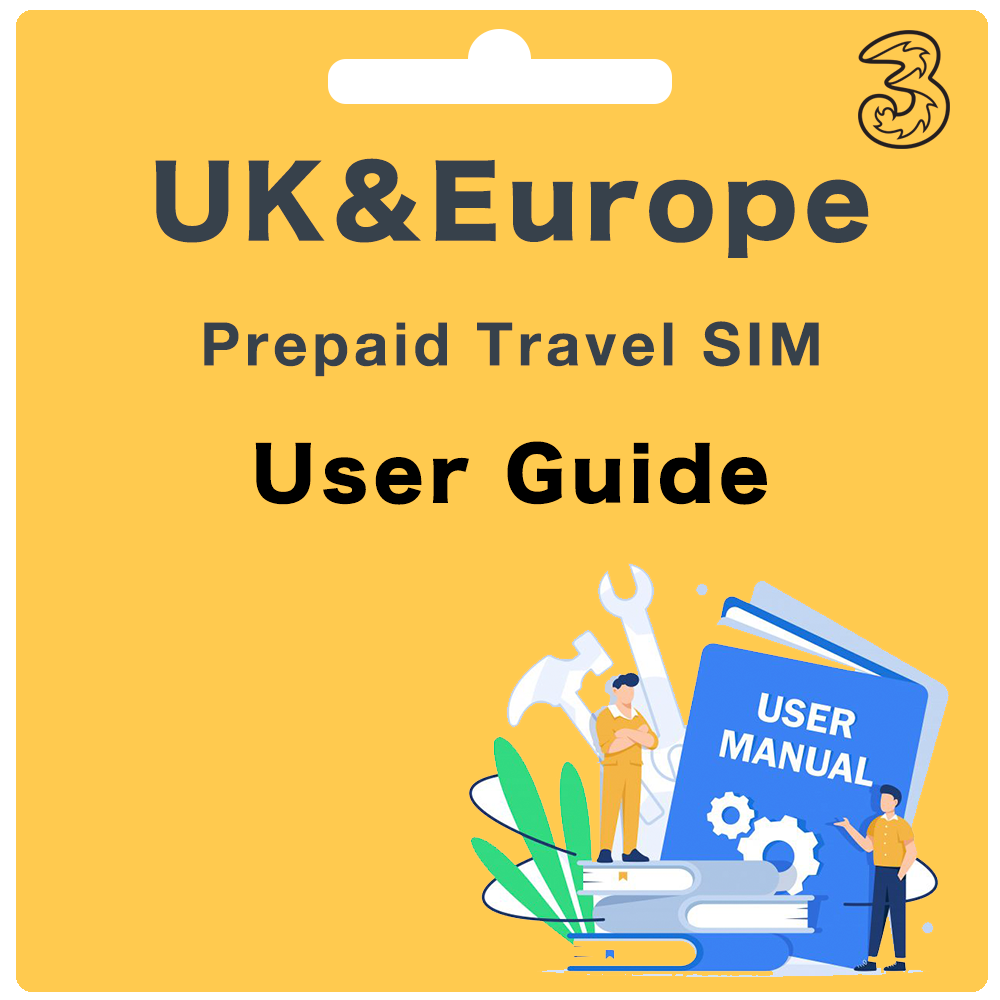 Three UK Prepaid SIM Card User Guide