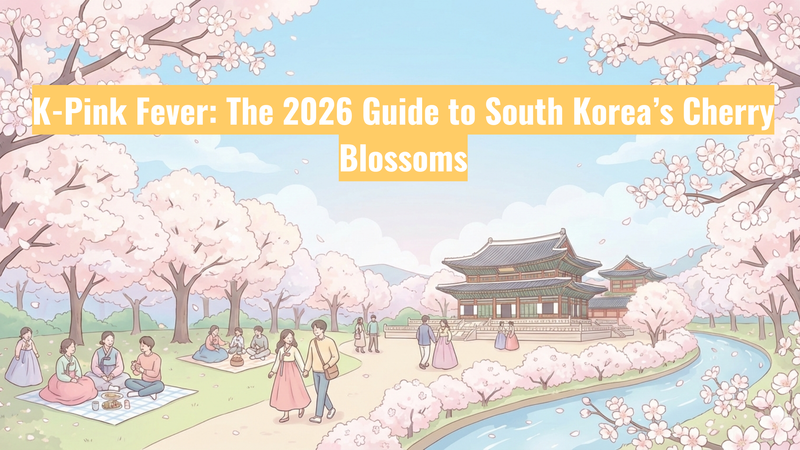 K-Pink-Fieber: Der Reiseführer 2026 zu den Kirschblüten in Südkorea