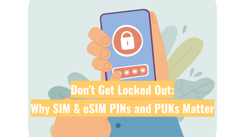 Don't Get Locked Out: Why SIM & eSIM PINs and PUKs Matter