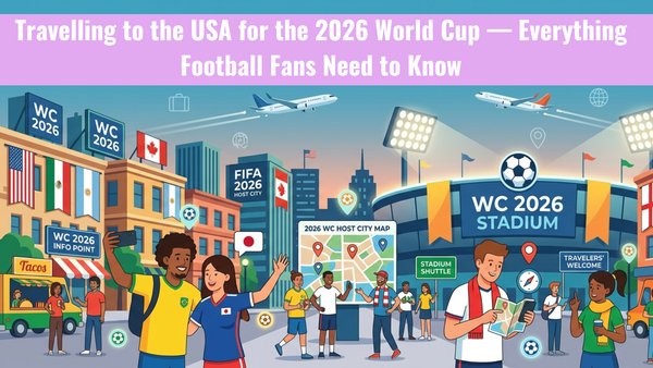 Travelling to the USA for the 2026 World Cup — Everything Football Fans Need to Know