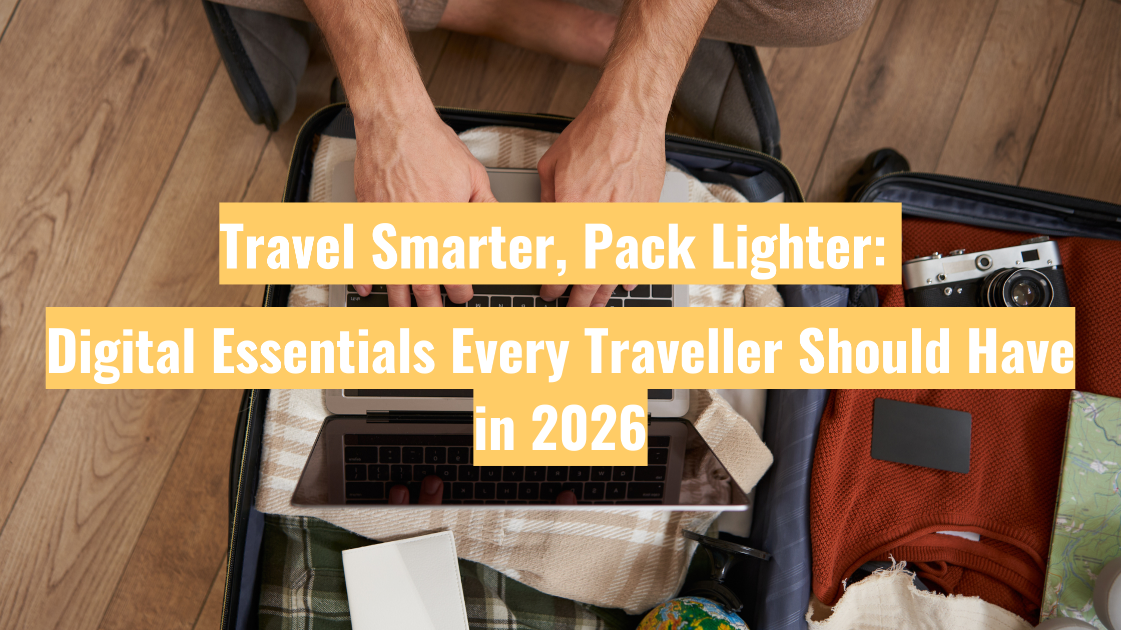 Digital Travel Essentials 2026 Travel Smarter Lighter Blog Banner 31 