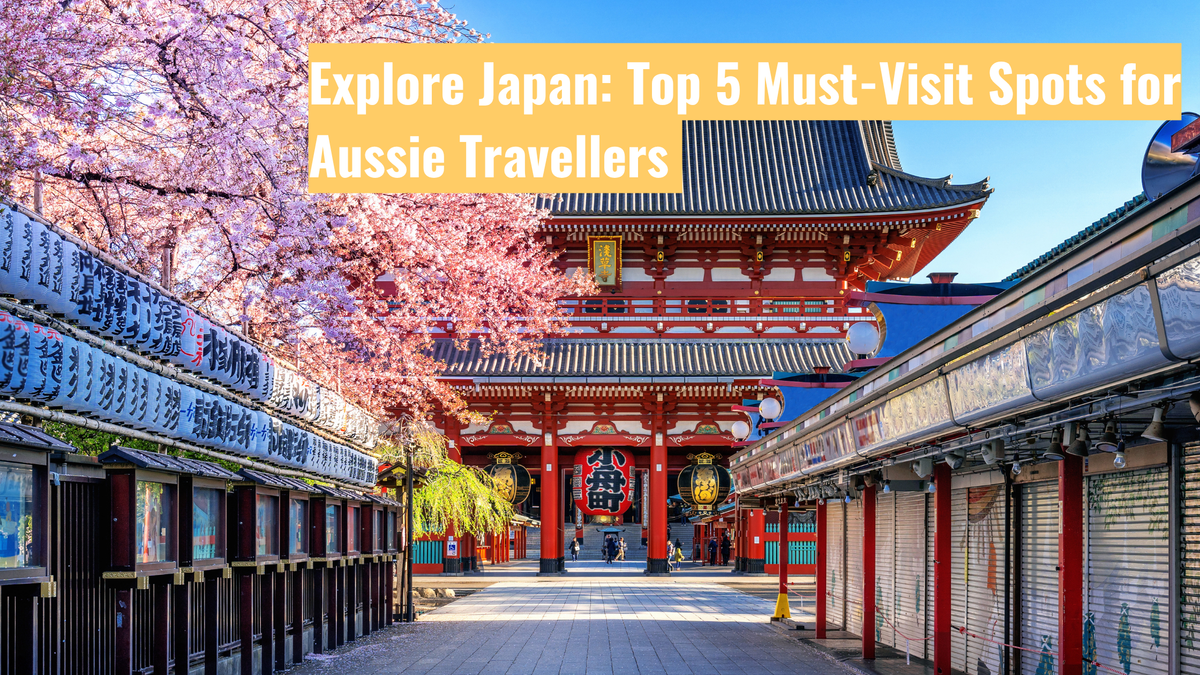 Japan entdecken: Die 5 Top-Reiseziele für australische Reisende