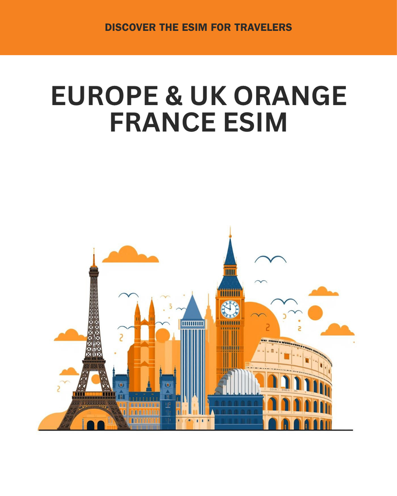Europe & UK Orange France Prepaid eSIM User Guide