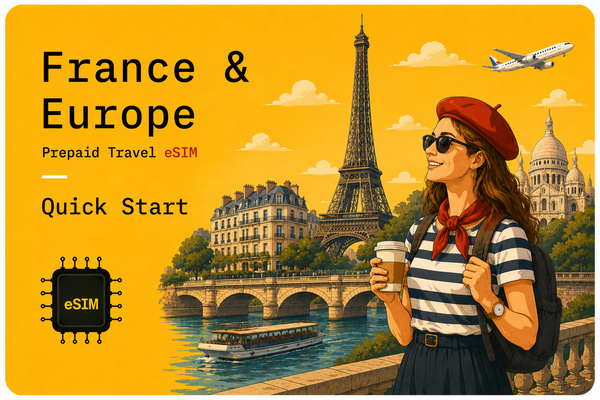 Orange France Holiday Europe Reise-SIM-Karte – Benutzerhandbuch