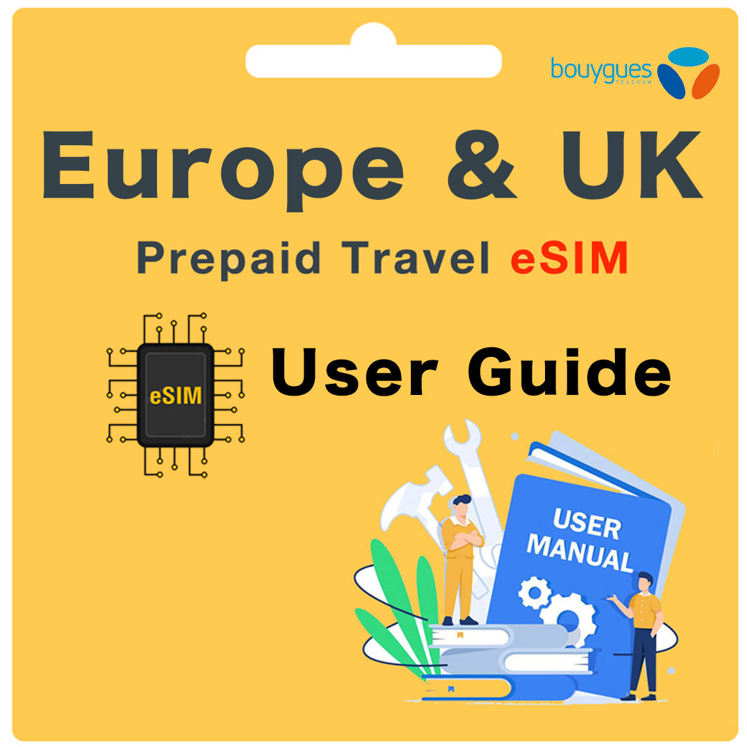 Bouygues Telecom Prepaid eSIM User Guide