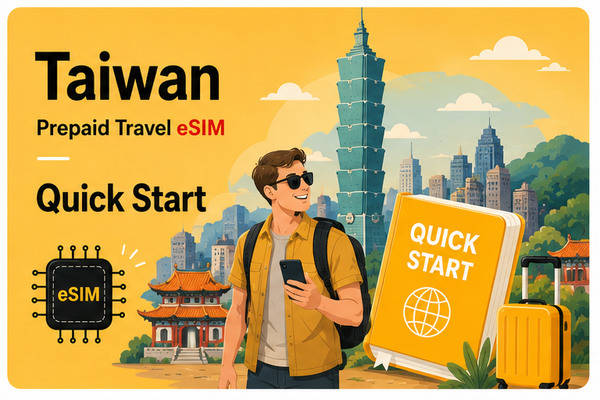 Taiwan Prepaid eSIM Benutzerhandbuch