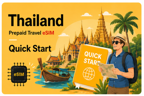 Thailand AIS Prepaid Travel eSIM – Benutzerhandbuch