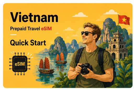 Vietnam Viettel Prepaid eSIM Benutzerhandbuch