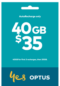 Australia Travel SIM Card - Optus