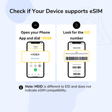 Check if Your Device supports eSIM