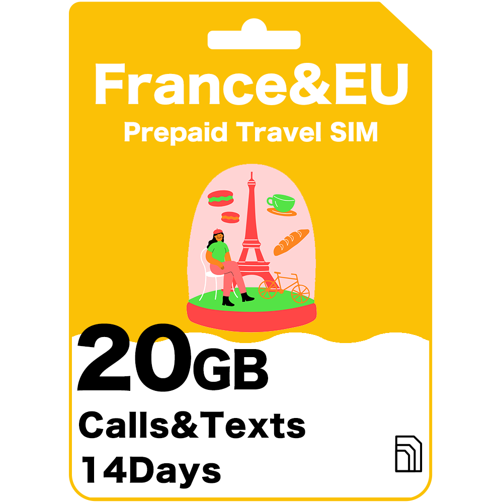 France & Europe Travel SIM - Orange Network | From $28.90 | G-Starlink