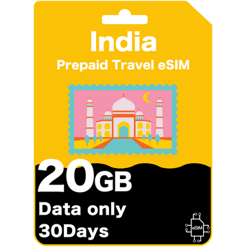 India travel eSIM card