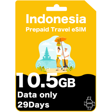 Bali Prepaid Travel eSIM - Three