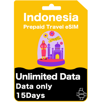 Indonesia & Bali  travel eSIM card