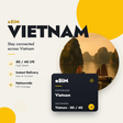 Tarjeta eSIM de viaje prepago Vietnam
