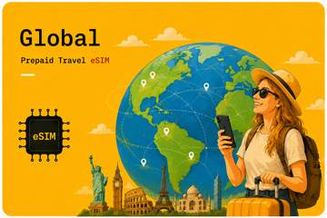 Orange Global Explorer eSIM - 180+ Countries