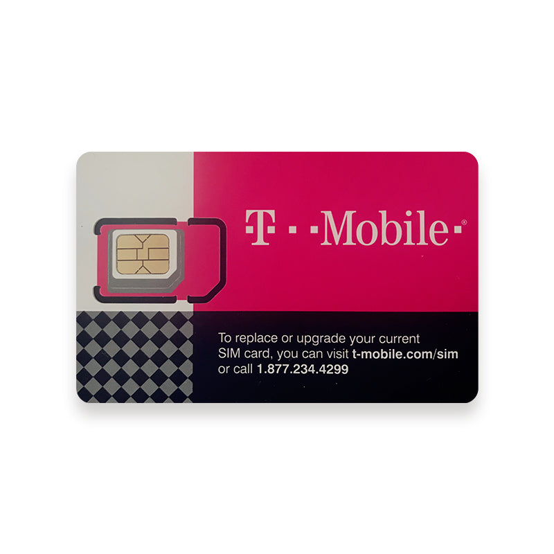 USA, Canada &amp; Mexico Prepaid Travel SIM Card - T Mobile